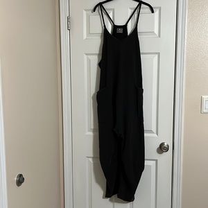 Women’s Free People Movement Hot Shot Onesie, Black, size medium